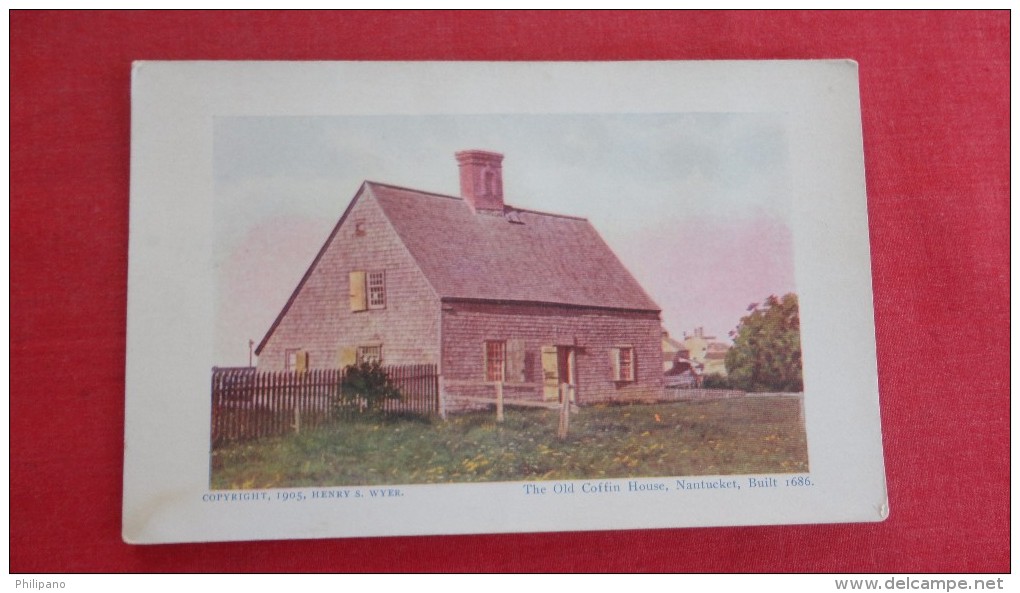 Massachusetts> Nantucket Old Coffin House --- ----1861 - Nantucket