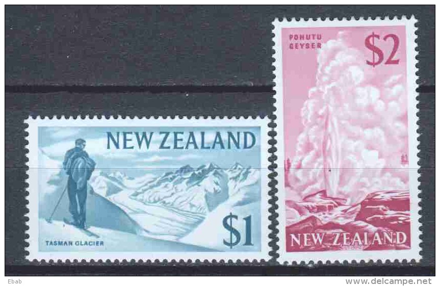 New Zealand 1967 Mi 473-474 MH - Unused Stamps
