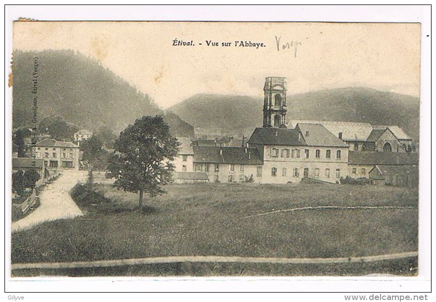 CPA (88) ETIVAL - Vue Sur L´Abbaye  -(004) - Etival Clairefontaine