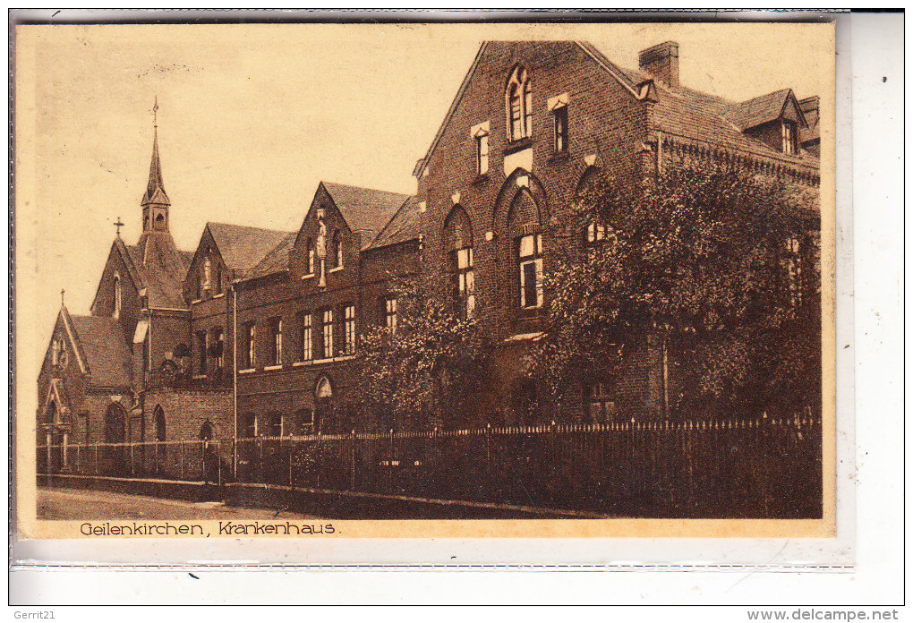 5130 GEILENKIRCHEN, Krankenhaus, 1925 - Geilenkirchen