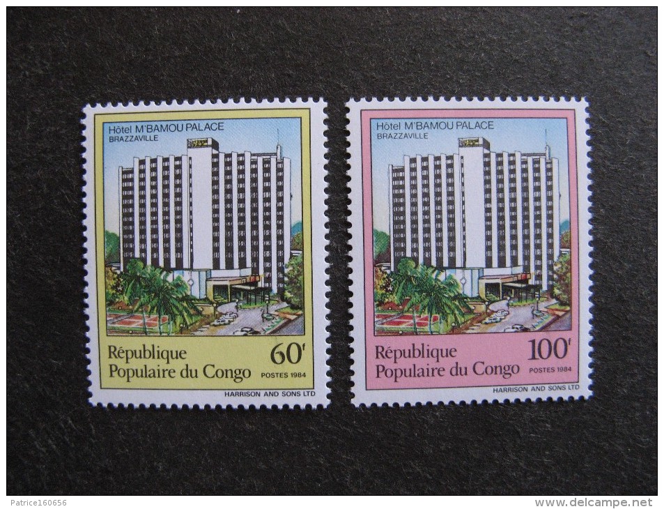 Congo: TB Paire N° 745 Et N°746, Neufs XX. - Neufs