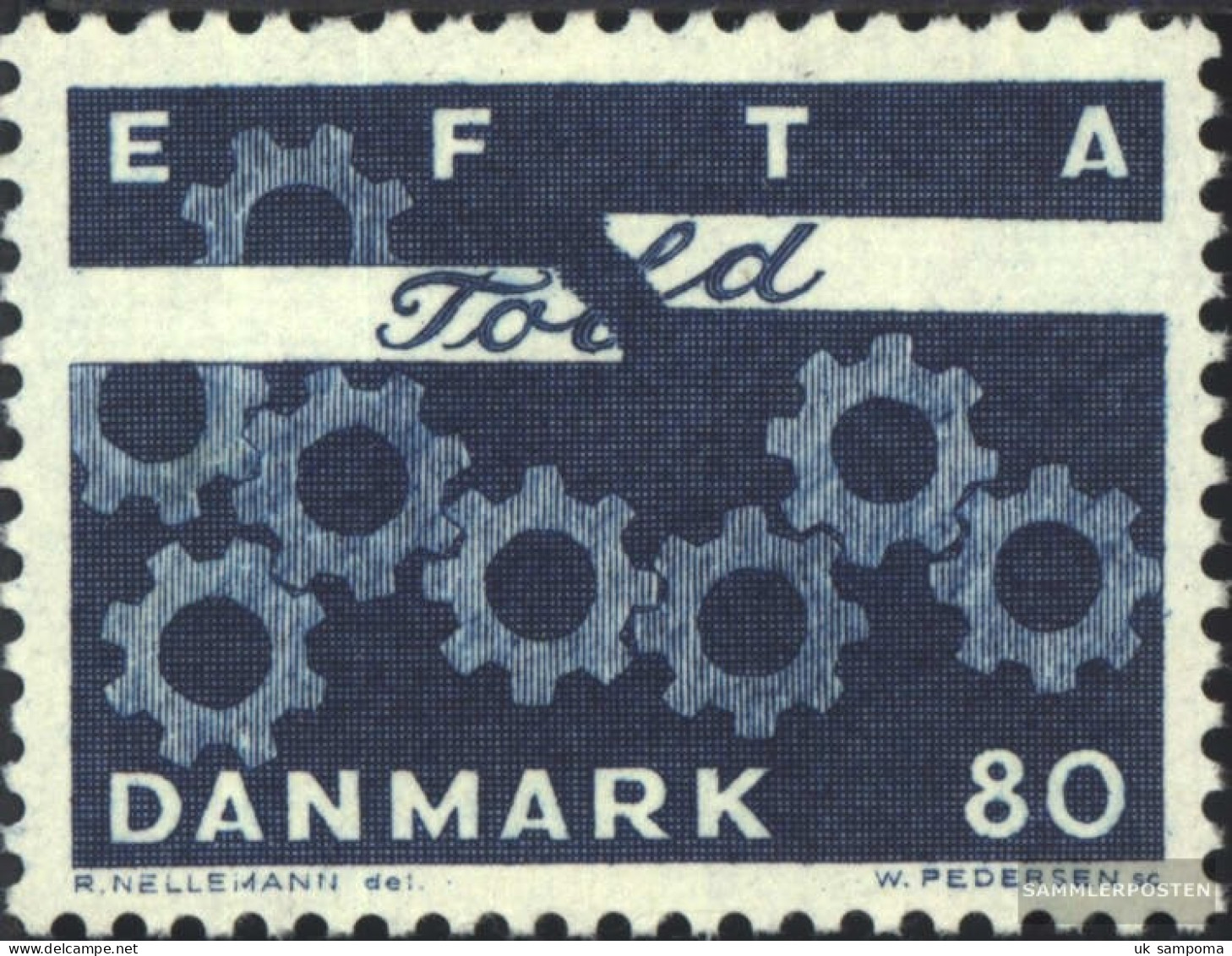 Denmark 450x (complete Issue) Unmounted Mint / Never Hinged 1967 Repeal The Tariff Barriers - Ongebruikt