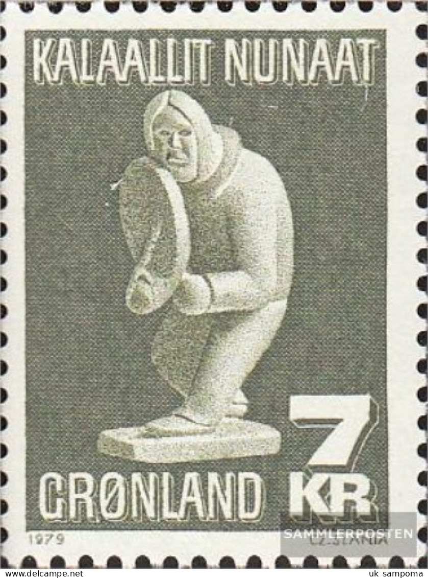 Denmark - Greenland 117 (complete Issue) Unmounted Mint / Never Hinged 1979 Soapstone Figure - Unused Stamps