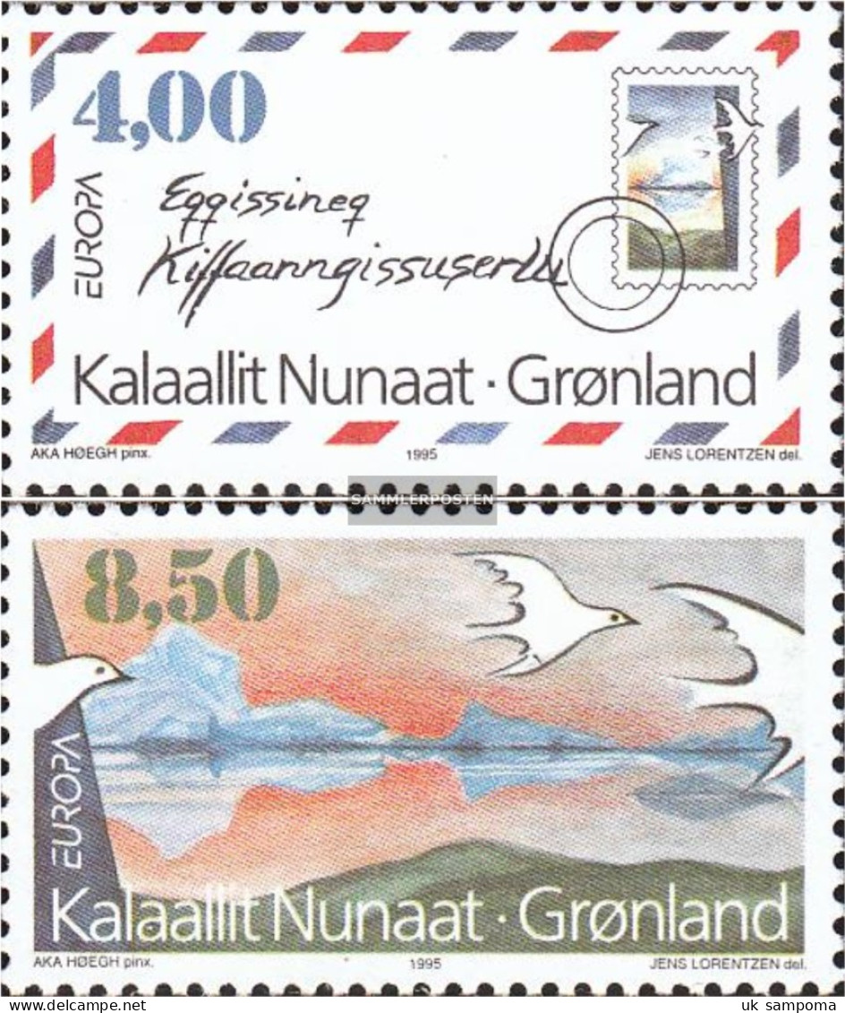 Denmark - Greenland 262-263 (complete Issue) Unmounted Mint / Never Hinged 1995 Peace - Neufs