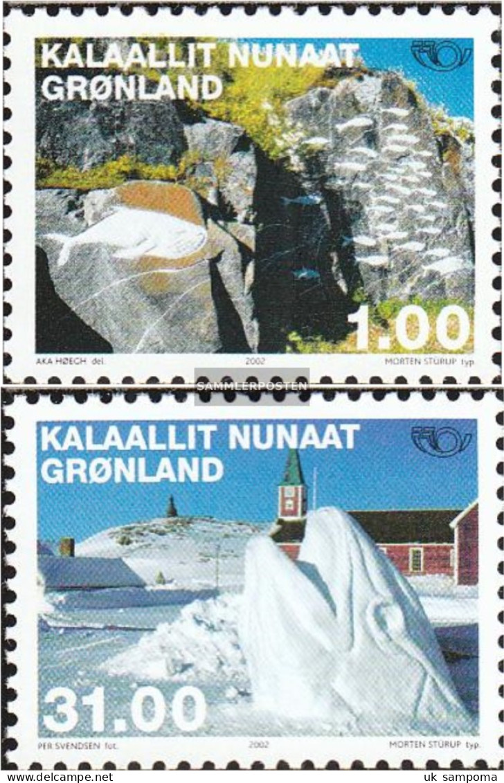 Denmark - Greenland 376-377 (complete Issue) Unmounted Mint / Never Hinged 2002 Art Of 20. Century - Nuovi