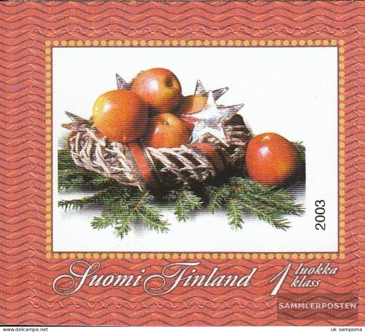 Finland 1678 (complete Issue) Unmounted Mint / Never Hinged 2003 Unternehmensbriefmarke - Neufs