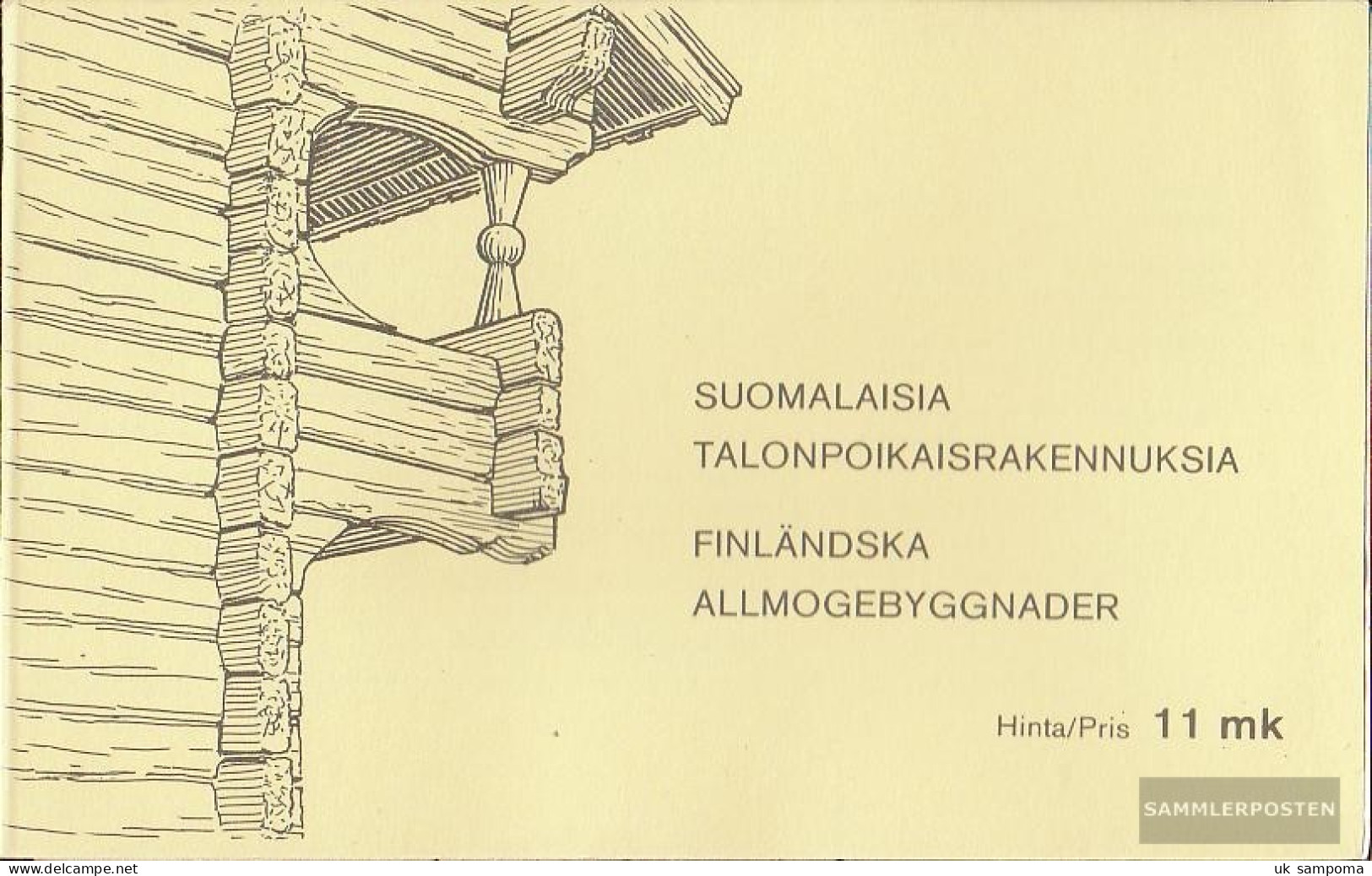 Finland MH11 (complete Issue) Unmounted Mint / Never Hinged 1979 Architecture: Farmhouses - Carnets