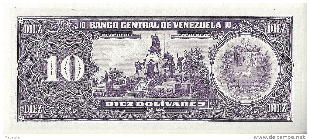 VENEZUELA - 10 Bolivares 1995 UNC - Venezuela