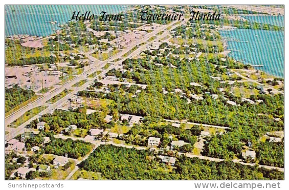 Florida Aerial View Of Tavernier In The Florida Keys - Key West & The Keys