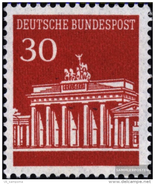 FRD (FR.Germany) 508R With Counting Number Unmounted Mint / Never Hinged 1966 Brandenburg Tor - Unused Stamps