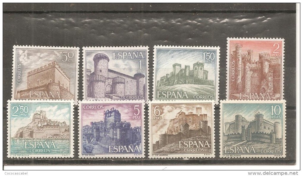 España/Spain-(MNH/**) - Edifil  1809-16  - Yvert  1468-75 - Nuevos