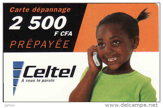 Burkina Faso, Celtel 2500 F CFA - Burkina Faso