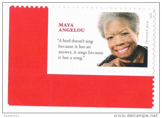 USA 2015 #4979 Maya Angelou 0.49c MNH ** - Unused Stamps
