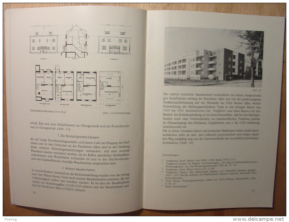 ARCHITECTURE - SIEDLUNGEN DER 20ER JAHRE - KLAUS-PETER KLOSS - 1982 - HAUDE & SPENER - SIEDLUNGEN DES ANNEES 20 - Arquitectura