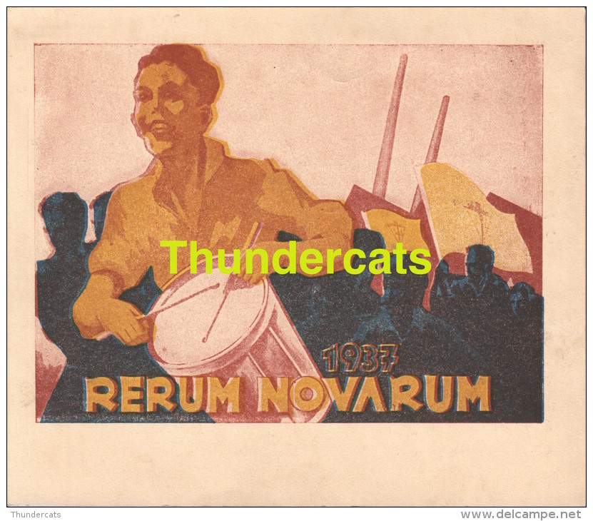 RERUM NOVARUM 1937 OOSTENDE OSTENDE - Otros & Sin Clasificación