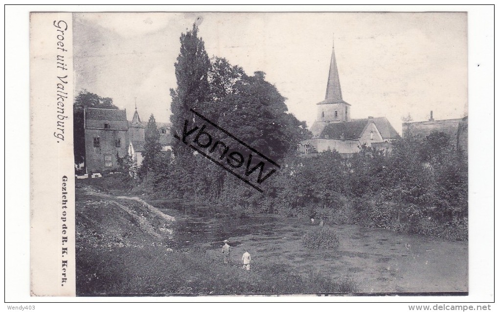 Valkenburg - Groet Uit - Zicht Op R.K. Kerk En Omgeving - Valkenburg