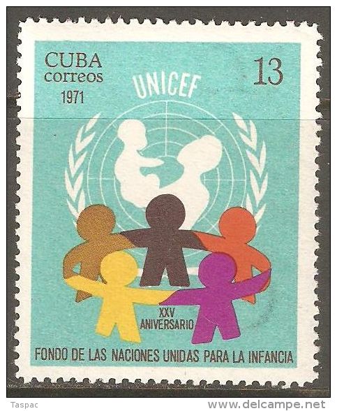 1971 Mi# 1742 ** MNH - UNICEF, 25th Anniv. - Unused Stamps