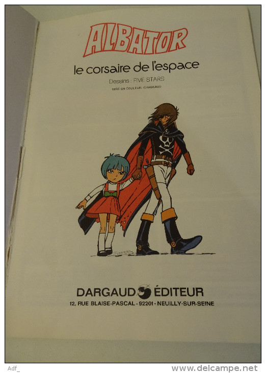 @ ALBATOR LE CORSAIRE DE L'ESPACE. A2 (antenne 2 )DARGAUD EDITEUR - Tijdschriften