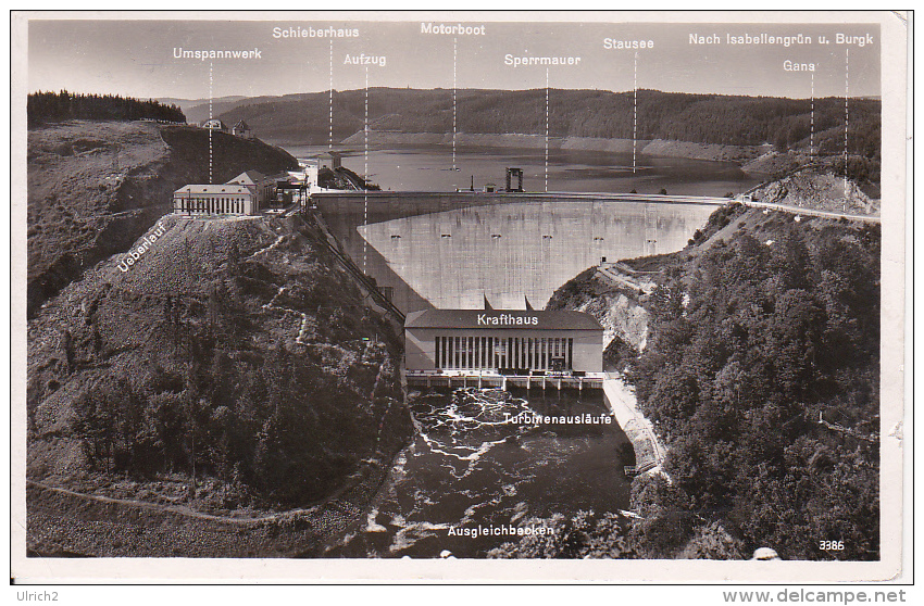 AK Saaletalsperre - 1930/40 (15712) - Sonstige & Ohne Zuordnung