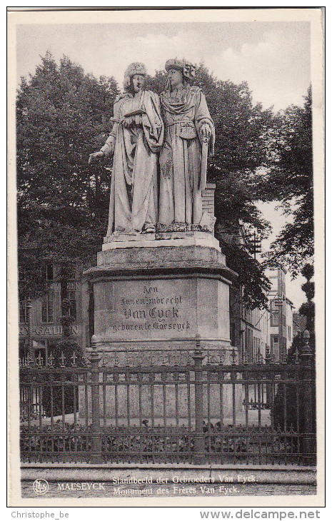 Maaseik, Maeseyck, Standbeeld Der Gebroeders Van Eyck (pk19799) - Maaseik