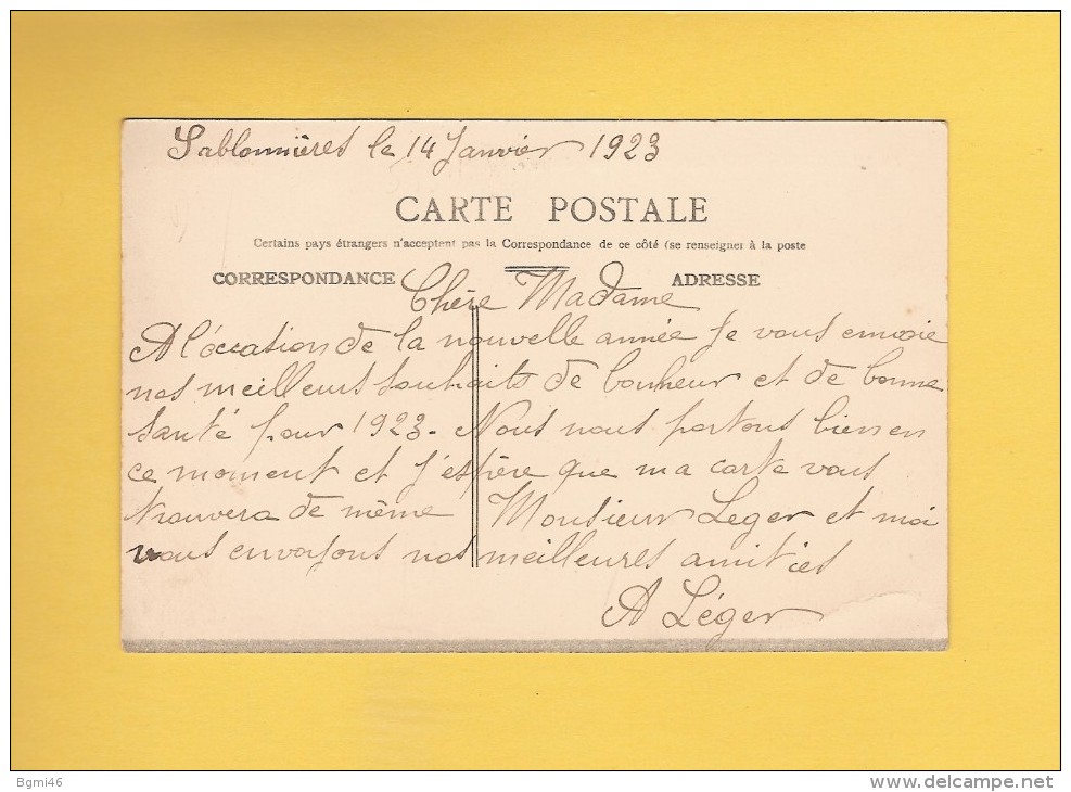 * CPA..dépt 77..SABLONNIERES  :  Vue Générale..n°11  : Voir Les 2 Scans - Autres & Non Classés