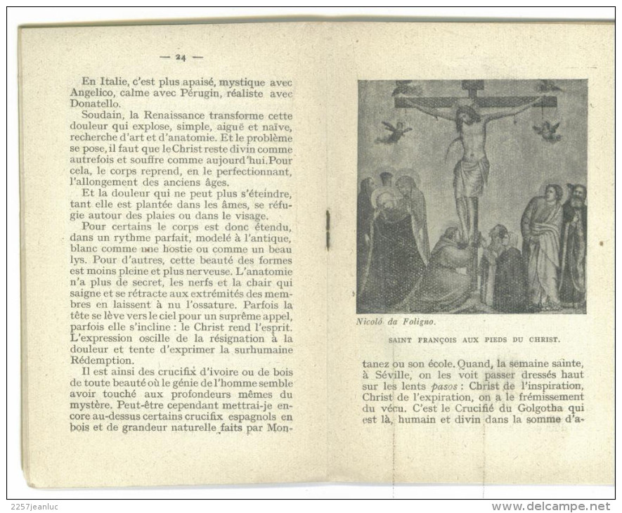 Petit Livre Etrennes Seraphiques - Saint François Et La Rédemption De 1934 - Cristianismo