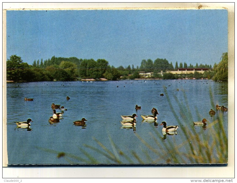 DEPLIANT CARTES POSTALES PARC DEPARTEMENTAL DES OISEAUX VILLARS LES DOMBES Dont GRAND DUC - Villars-les-Dombes