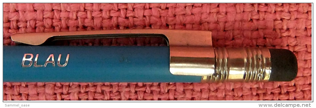 Alter Kugelschreiber : Pelikan Radierbar Blau  -  Mit Radiergummi - Stylos