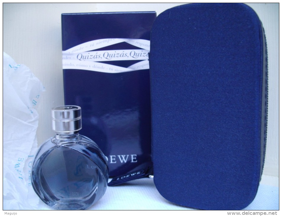 LOEWE" QUIZAS ,QUIZAS MINI VANITY + MINI EDP 7 ML PRESENTATION LUXE   LIRE §§§ - Miniatures Femmes (avec Boite)