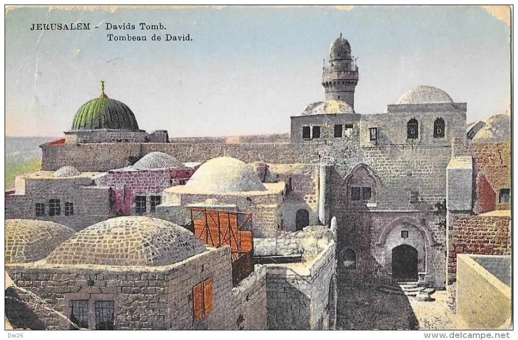 Jerusalem - Davids Tomb - Tombeau De David - Ed. Sarrafian Bros. Beirut - Israel