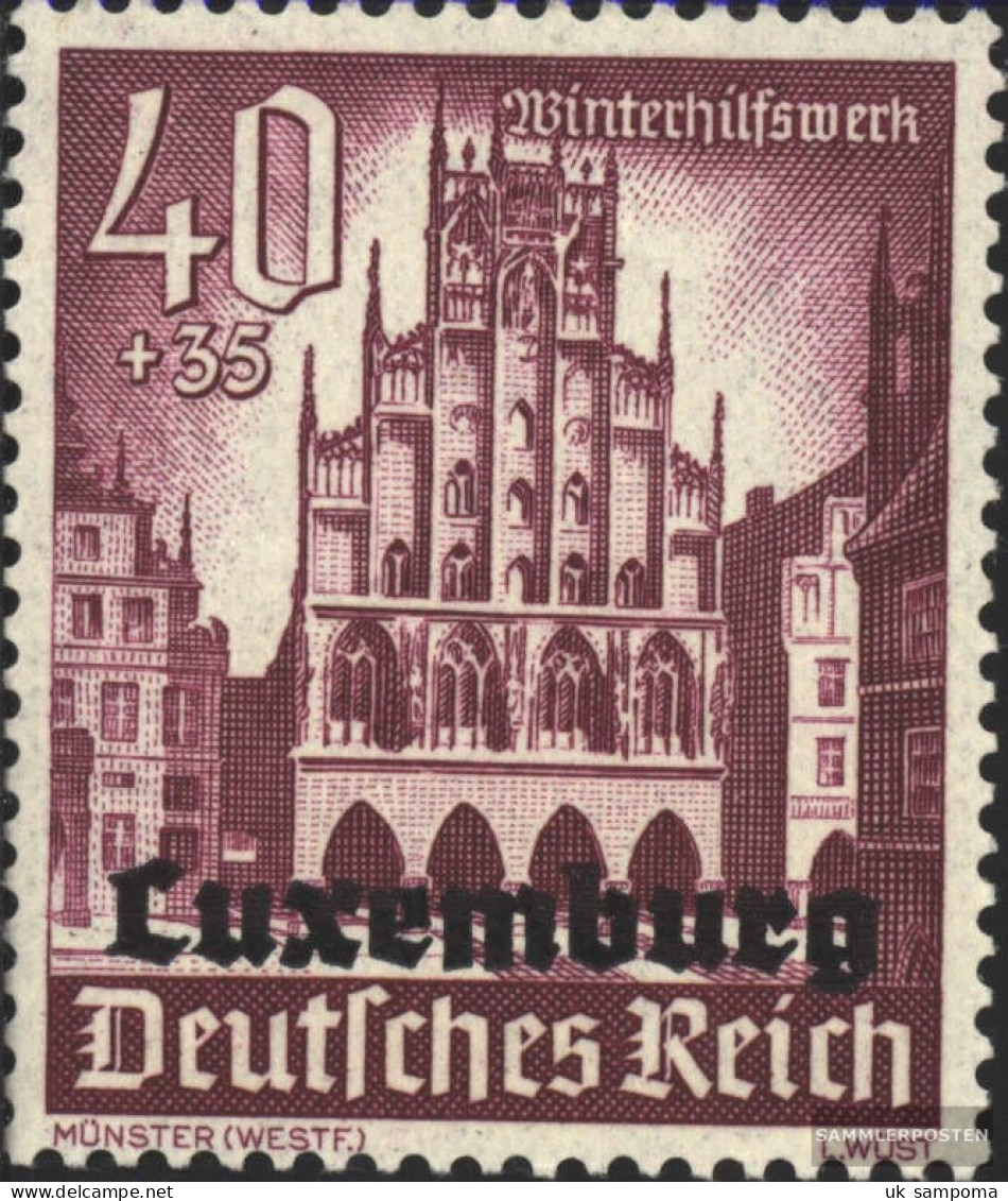 Luxembourg (German.cast.2.world.) 41 Unmounted Mint / Never Hinged 1941 Winter Relief - Ocupación