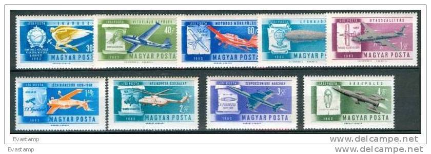 HUNGARY - 1962.From Icarus To Spacerocket Cpl.Set MNH! - Verzamelingen