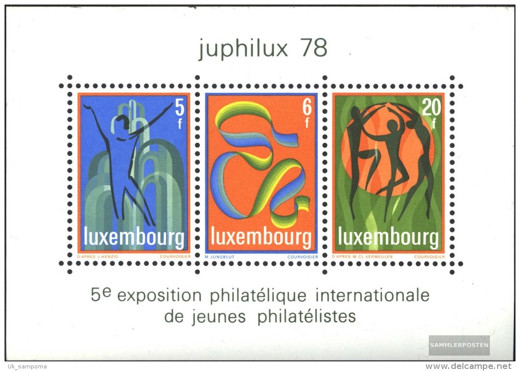 Luxembourg Block12 (complete.issue.) Unmounted Mint / Never Hinged 1978 JUPHILUX 78 - Blocs & Feuillets