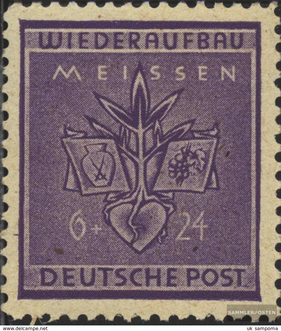 Meissen 36A, Close Perforation 11 3/4 Unmounted Mint / Never Hinged 1945 Reconstruction - Other & Unclassified