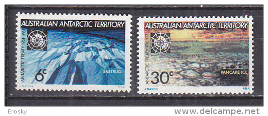 PGL CP036 - AUSTRALIAN ANTARTIC TERRITORY Yv N°19/20 ** - Nuevos