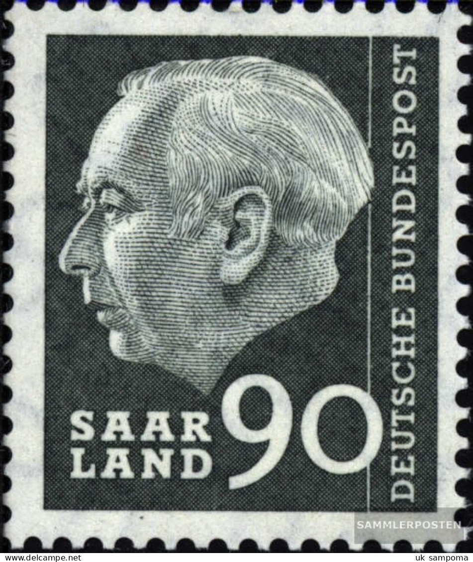 Saar 397 Unmounted Mint / Never Hinged 1957 Heuss I - Neufs