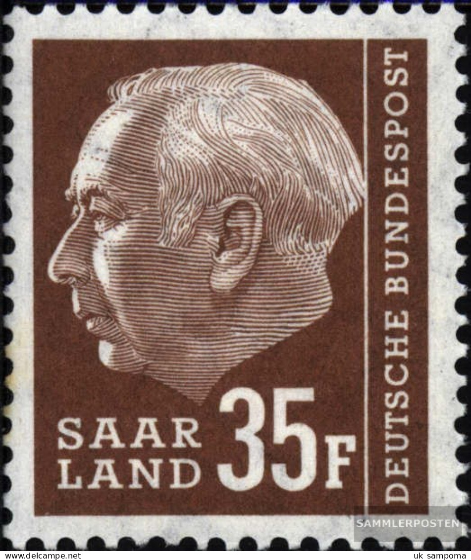 Saar 420 Unmounted Mint / Never Hinged 1957 Heuss II - Ongebruikt