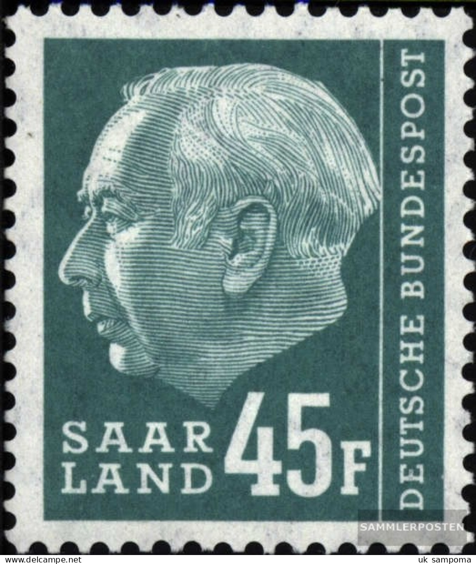 Saar 421 Unmounted Mint / Never Hinged 1957 Heuss II - Ongebruikt