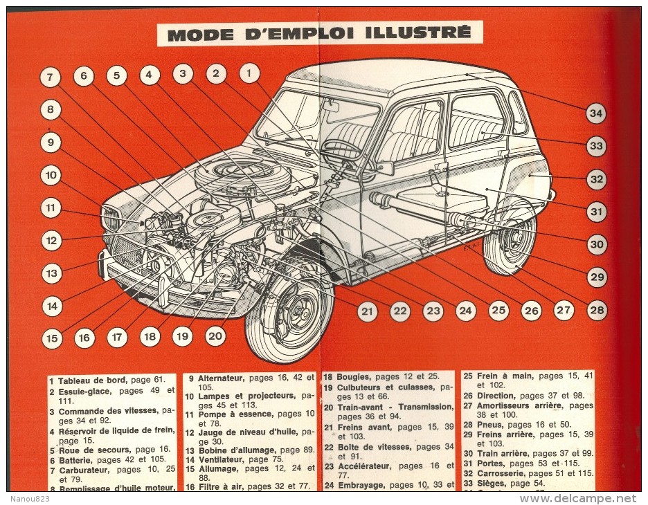 GUIDE TECHNIQUE ILLUSTREE Année 1973 CITROËN DYANE Et DYANE 6 - DESCRIPTION CONDUITE ENTRETIEN REPARATIONS - Auto