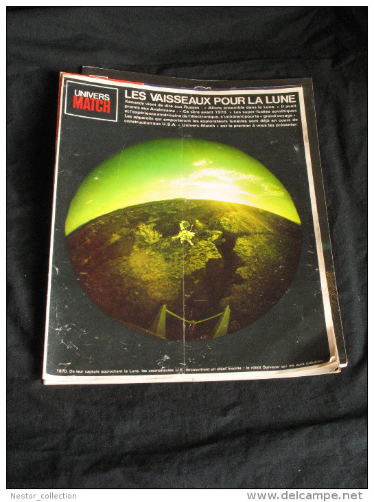 Lot Aéronautique Lune Match 1970 N° 1053 France Soir Spécial Guide N° 1 De L'espace, Univers Match - Aviation