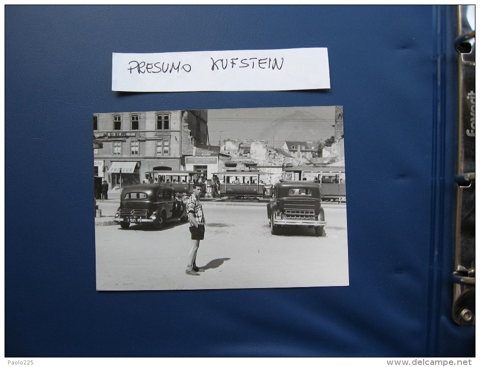 Presumo KUFSTEIN - Centro Foto BN 8,5 X 12 Realizzata Anni ´50 Circa Unica E Senza Negativo - Kufstein