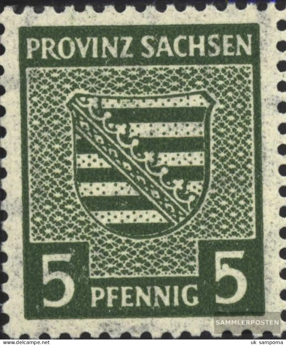 Soviet Zone (all.cast.) 75I, 5 With White Höcker Unmounted Mint / Never Hinged 1945 Provincial Coat Of Arms - Sonstige & Ohne Zuordnung