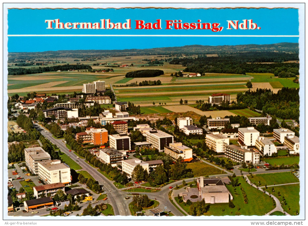 AK Bad Füssing Luftbild Luftaufnahme Thermalbad Niederbayern Bayern Deutschland Aerial View Vue Aerienne Niederbayern - Bad Füssing