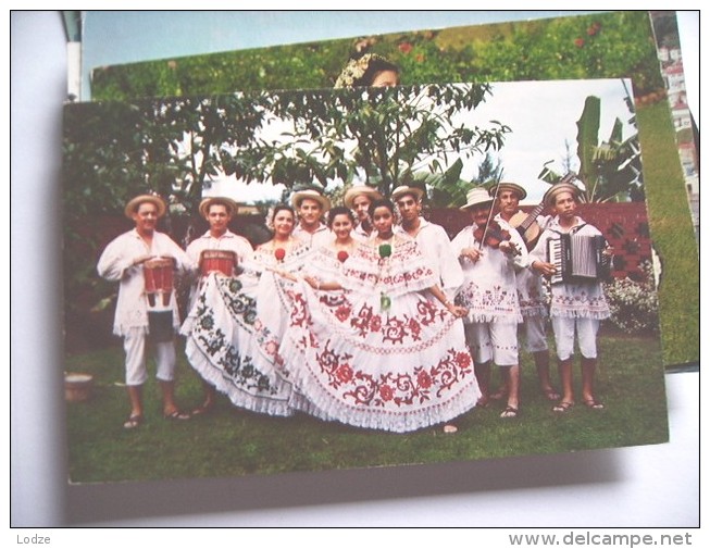 Panama Beautiful Young Ladies Conjunto Tipico Cajar - Panama