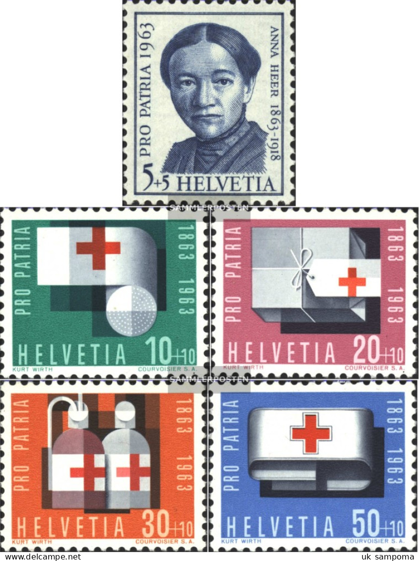 Switzerland 775-779 (complete.issue) Unmounted Mint / Never Hinged 1963 Pro Patria - Gil Jourdan