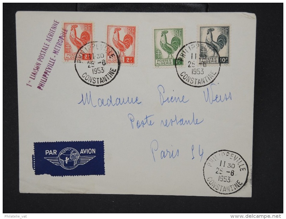 ALGERIE - Premier Vol - Détaillons Collection - A Voir - Lot 7147 - Airmail