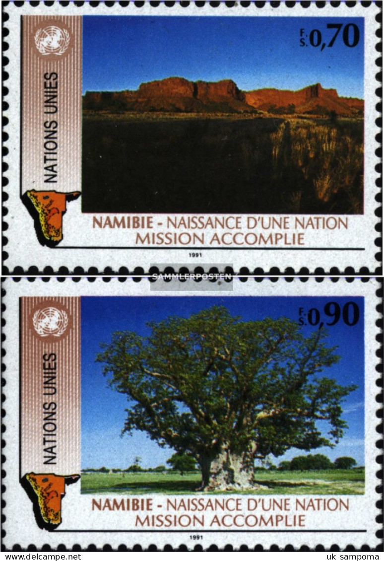 UN - Geneva 198-199 (complete Issue) Unmounted Mint / Never Hinged 1991 Namibia - Neufs