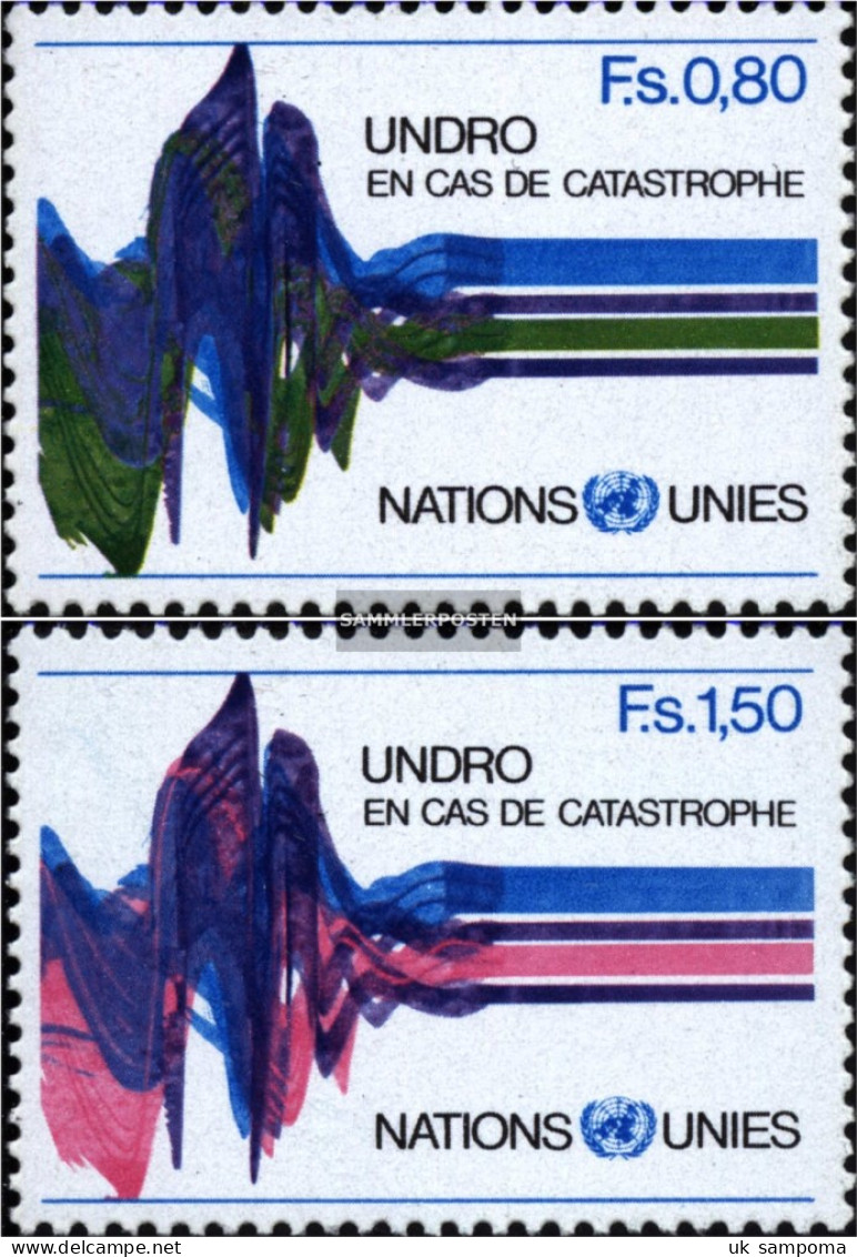 UN - Geneva 81-82 (complete Issue) Unmounted Mint / Never Hinged 1979 UNDRO - Used Stamps