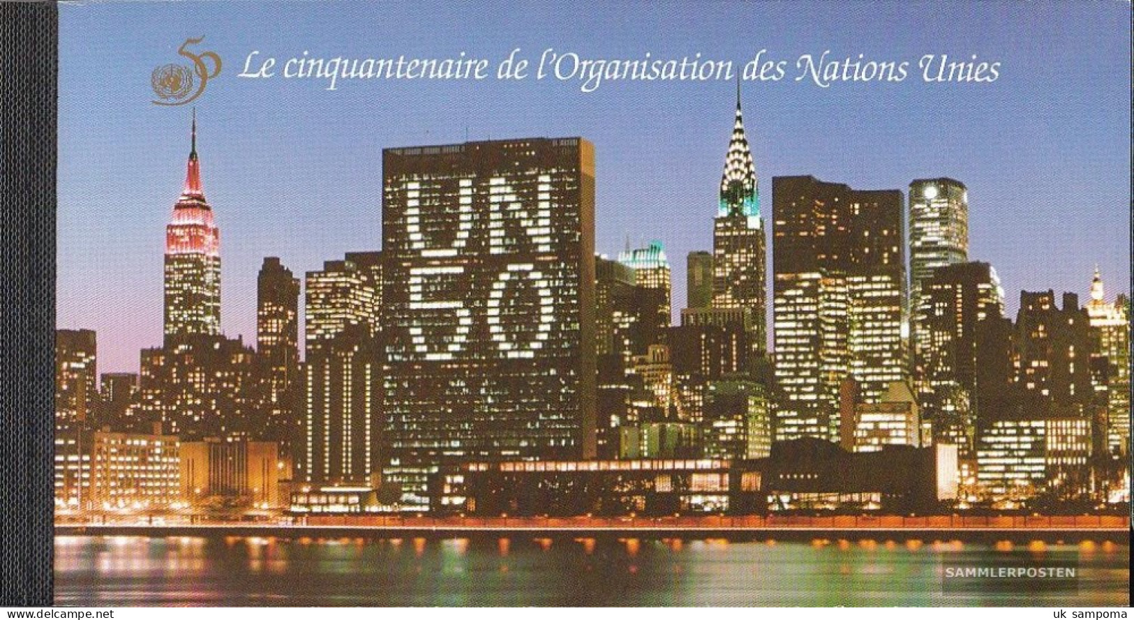 UN - Geneva MH1 (complete Issue) Unmounted Mint / Never Hinged 1995 50 Years UN - Booklets