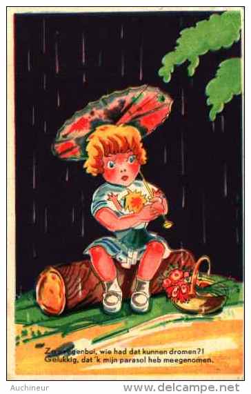Enfant Illustré - 208 Parapluie - Kinder-Zeichnungen